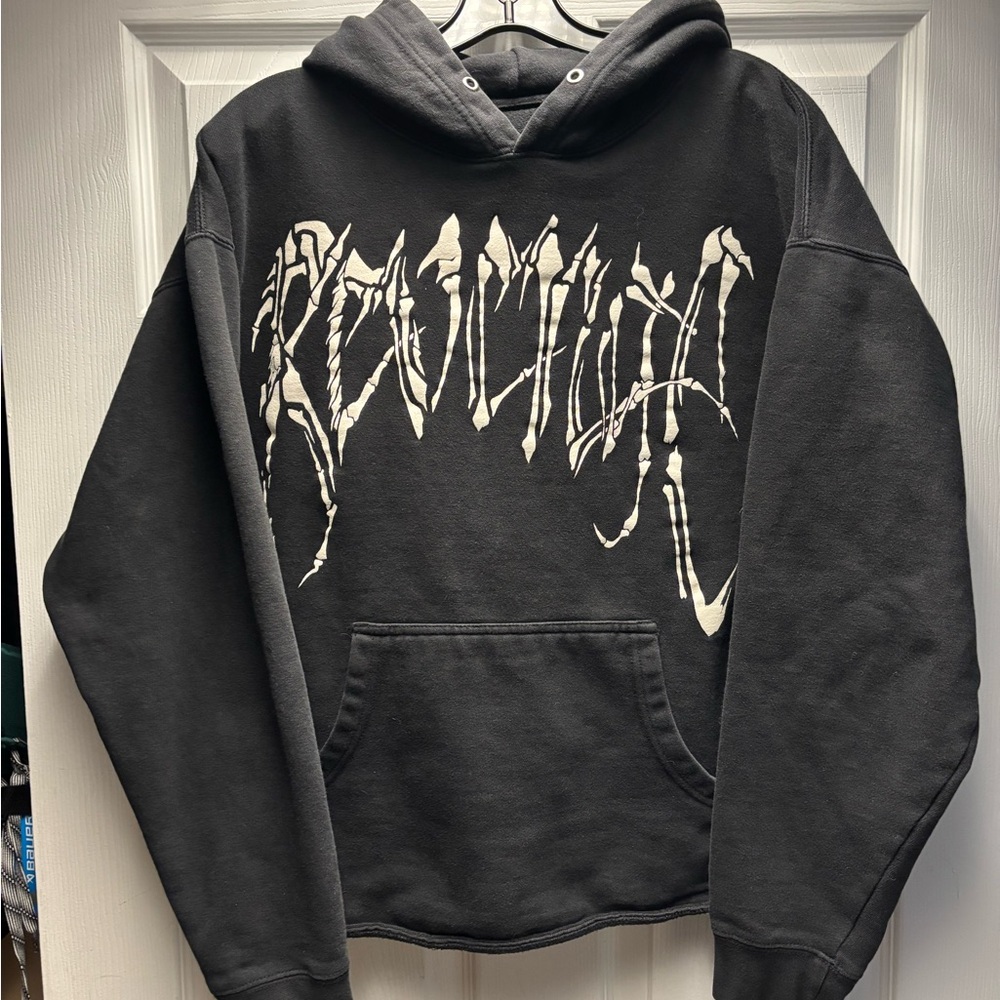 Black Graphic Hoodie